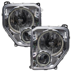 Jeep Liberty Headlight Assemblies - ORACLE Lighting - SMD Pre-Assembled - White - `08-`12